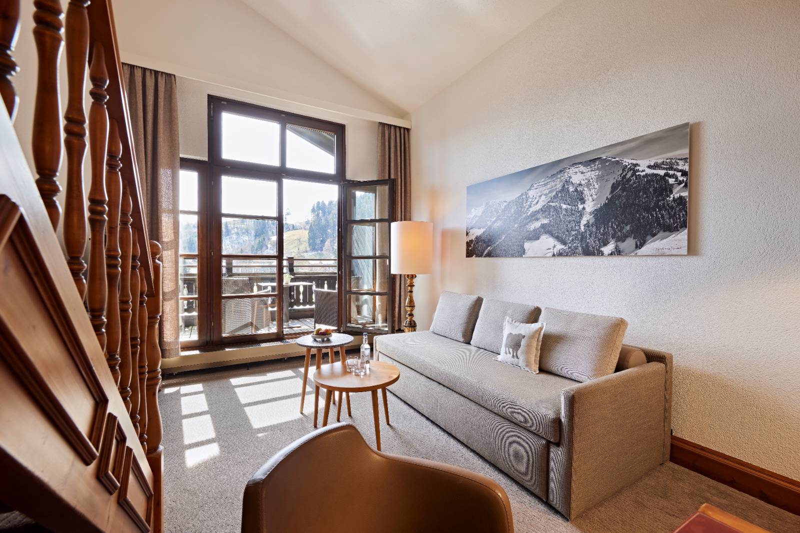 Einzelzimmer Maisonette Wohnbereich