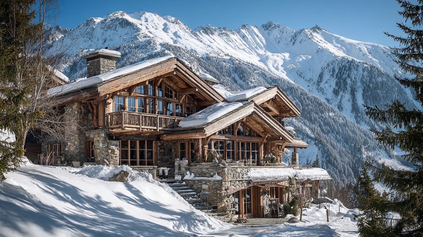 Luxus Chalet in den Schweizer Alpen