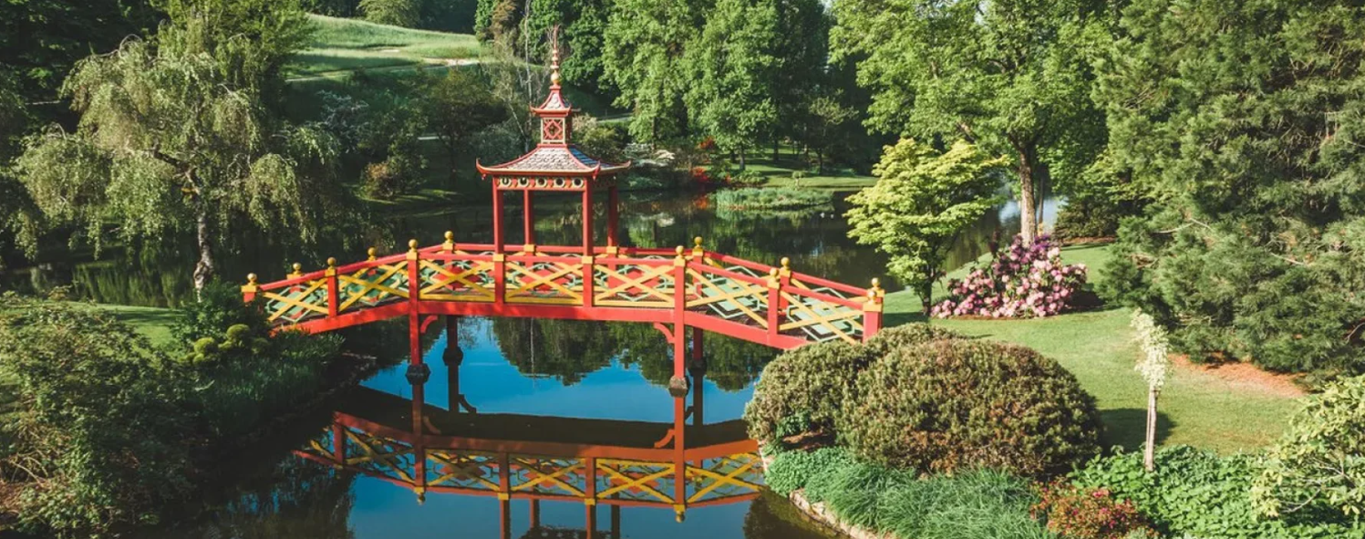 Der Parc floral d'Apremont in Apremont-sur-Allier