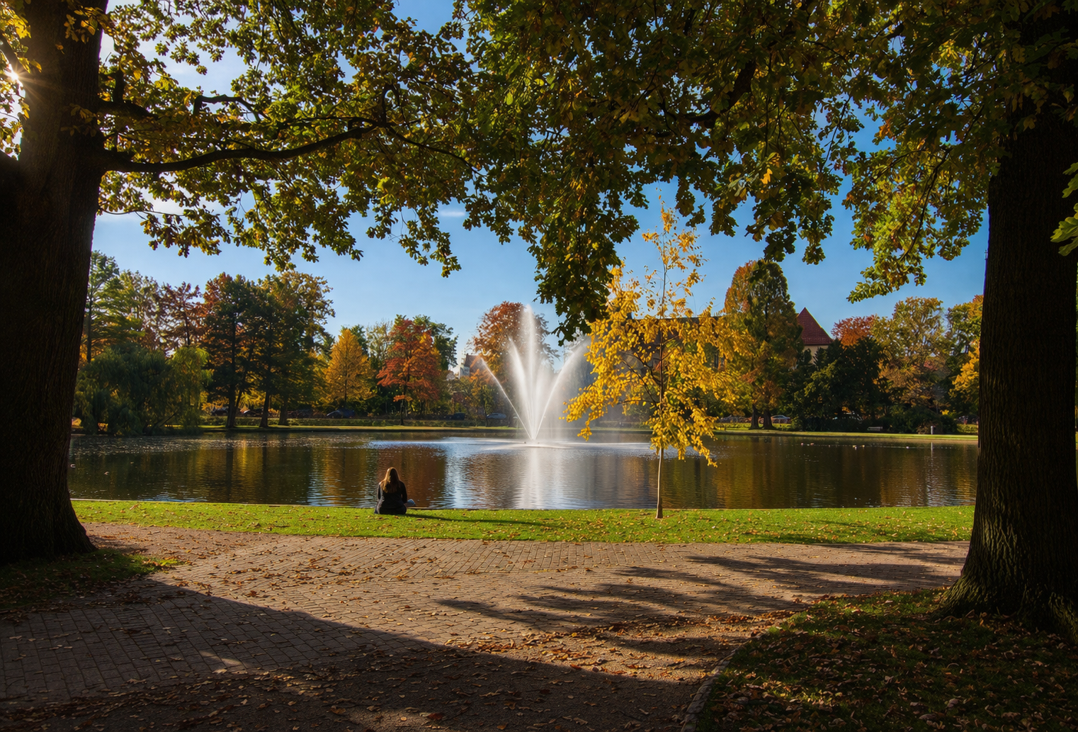 Der französische Garten in Celle