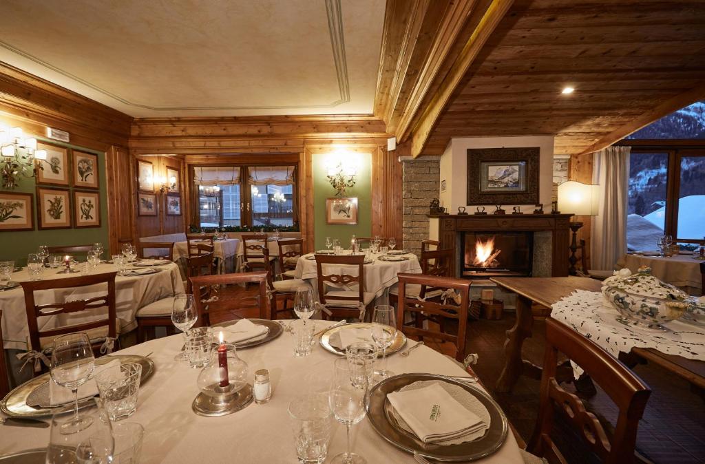 Das Restaurant im Gran Baita Hotel